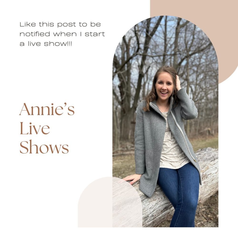 Annie's Live Show Notification! Like to be notified of Posh‎ Show!